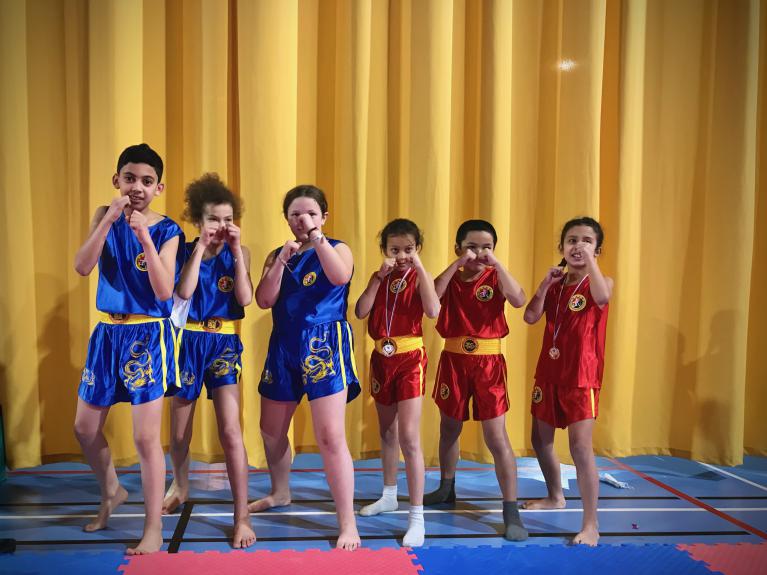 Championnat IDF sanda et sanda light février 2022.