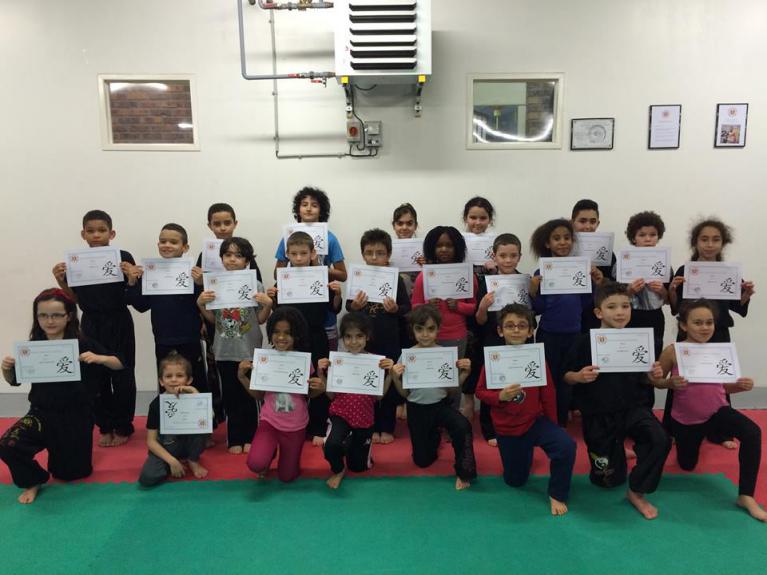Remise diplôme ceinture blanche 2015