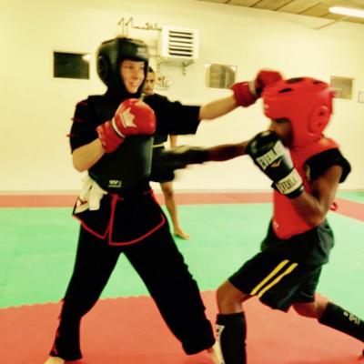 Cours de sanda enfants - 5.