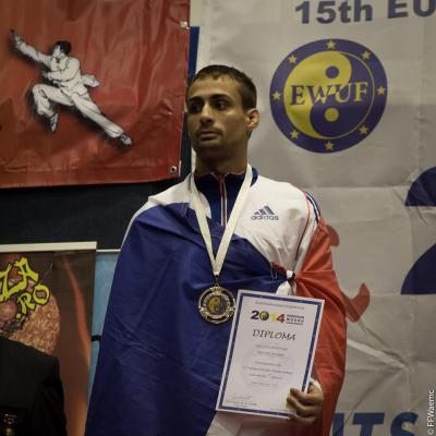 Championnat d'Europe de Wushu Sportif 2014: Thomas Nguyen (2ème).