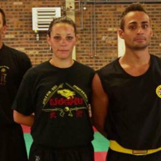 Léquipe de l'École Kim Diêu (2016).