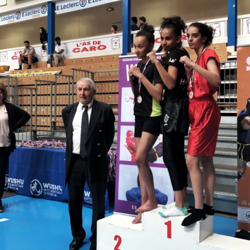 Coupe de France mai 2017, Selma Z. 3ème (minime - 50 kg).