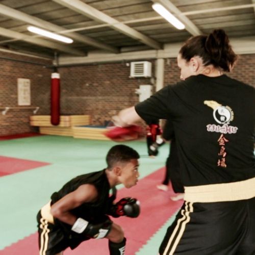 Cours de sanda enfants.